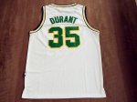 NBA 35 Durant Seattle Supersonics Maillot blanc